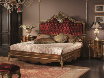 35TH ANNIVERSARY 2040 - Tufted upholstered fabric headboard for double bed by SCAPPINI & C - view 2